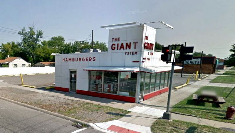 Giant System Hamburgers - 2011 Street View (newer photo)